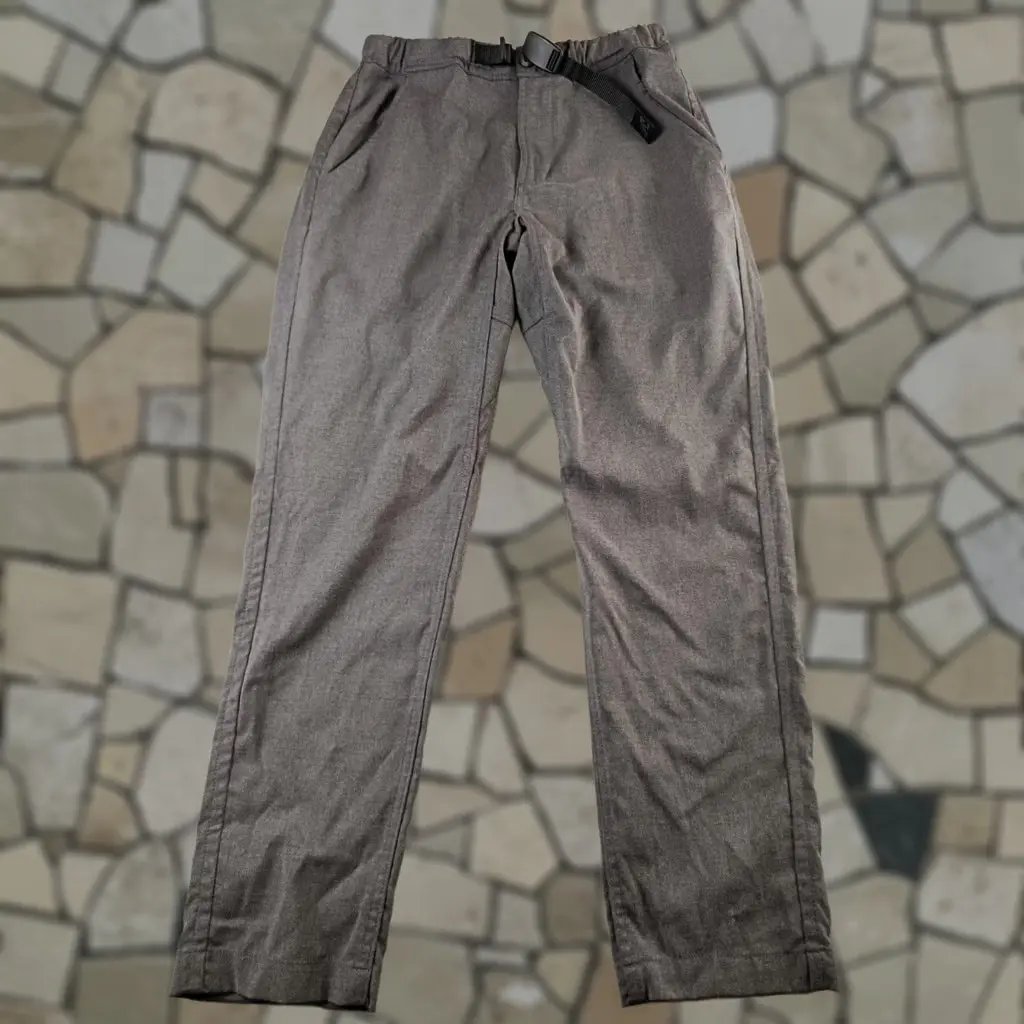 Gramicci Pants Womens Small Gray Voyager Nylon Stretch Webbing Belted, Women's (Size 28)
