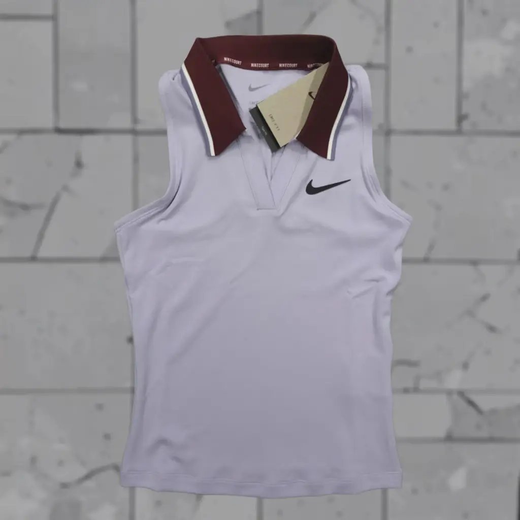 Nike Court Slam Tennis Tank Top Women's Size Xs Tight Fit Fz6752 515 Lavender, Women's