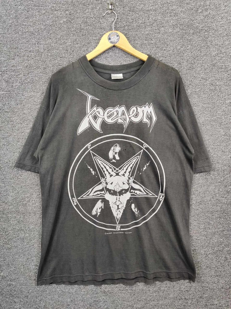 True Vintage 90's Venom Black Metal Band Tees Tshirts, Men's (Size XL)