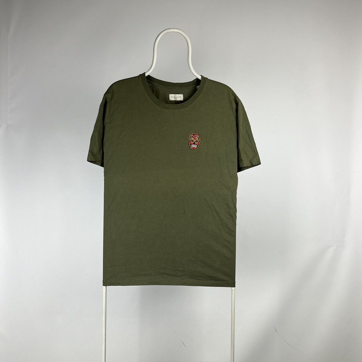 Suspicious Antwerp Suspicious Tshirt Mexico Skulls Size Xlarge in Green, Men's