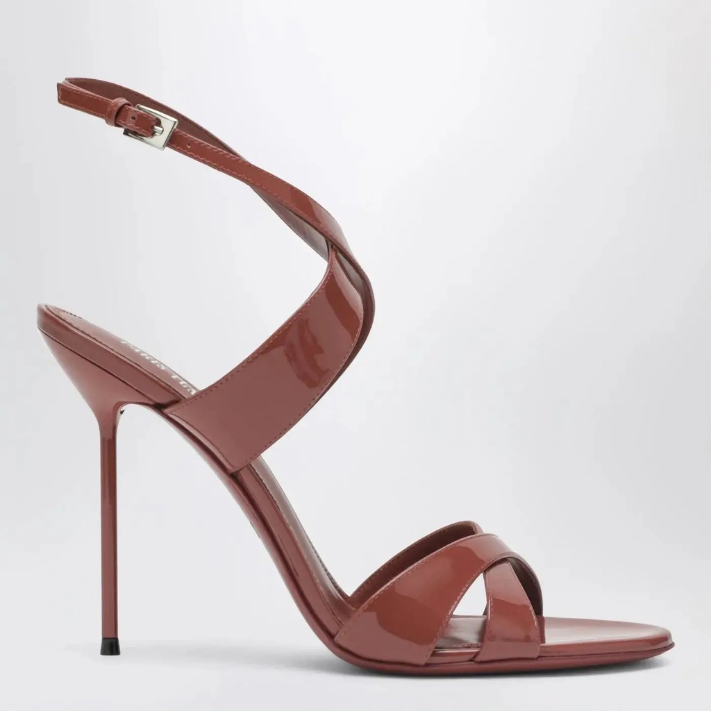 Paris Texas Lidia Desert Rose Patent Leather Sandals New & A, Women's (Size 8.5)