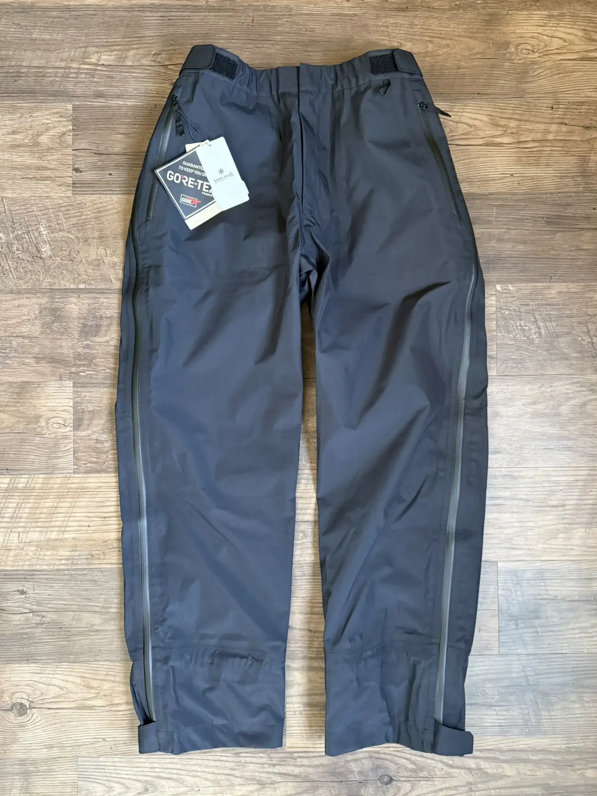 Snow Peak Gore-Tex Rain Pants Black (Size Xl), Men's (Size 36)
