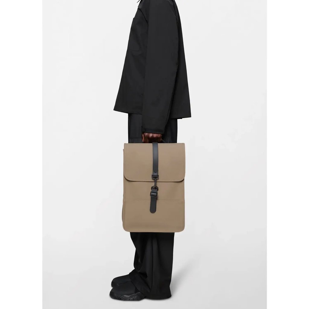 New Rains Mini Backpack W3 Sage Green Haze in Beige, Women's