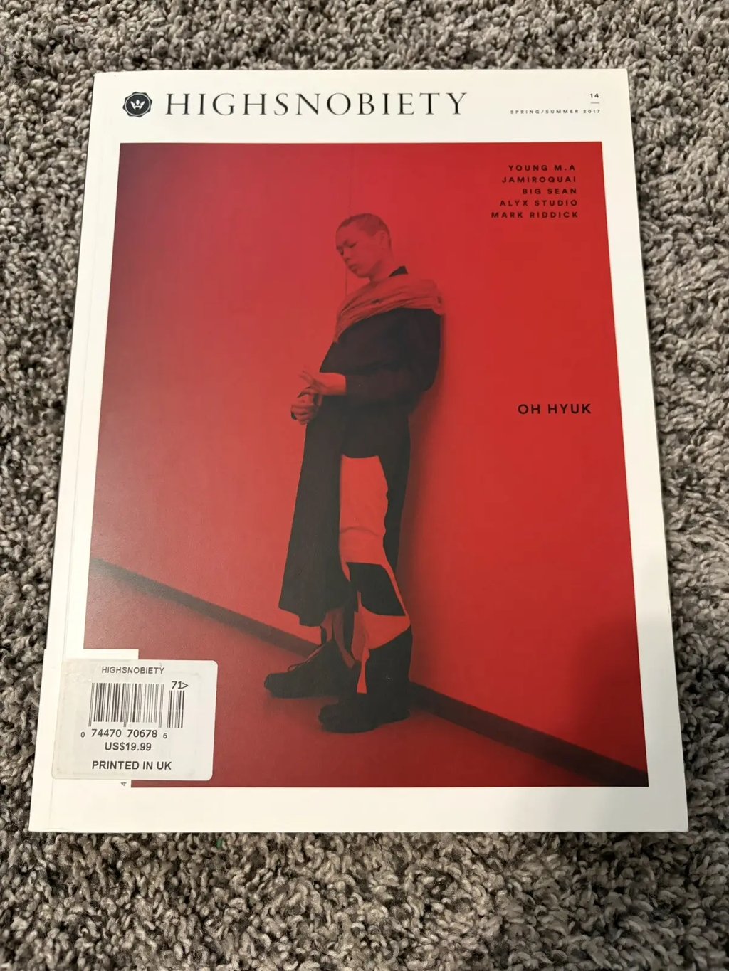 Highsnobiety Issue 14 in Red, Men's
