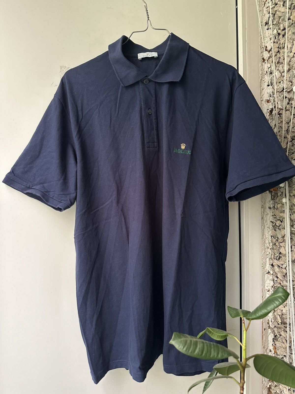 Rolex Polo Tee Luxury Old Money Stile in Blue, Men's (Size XL)