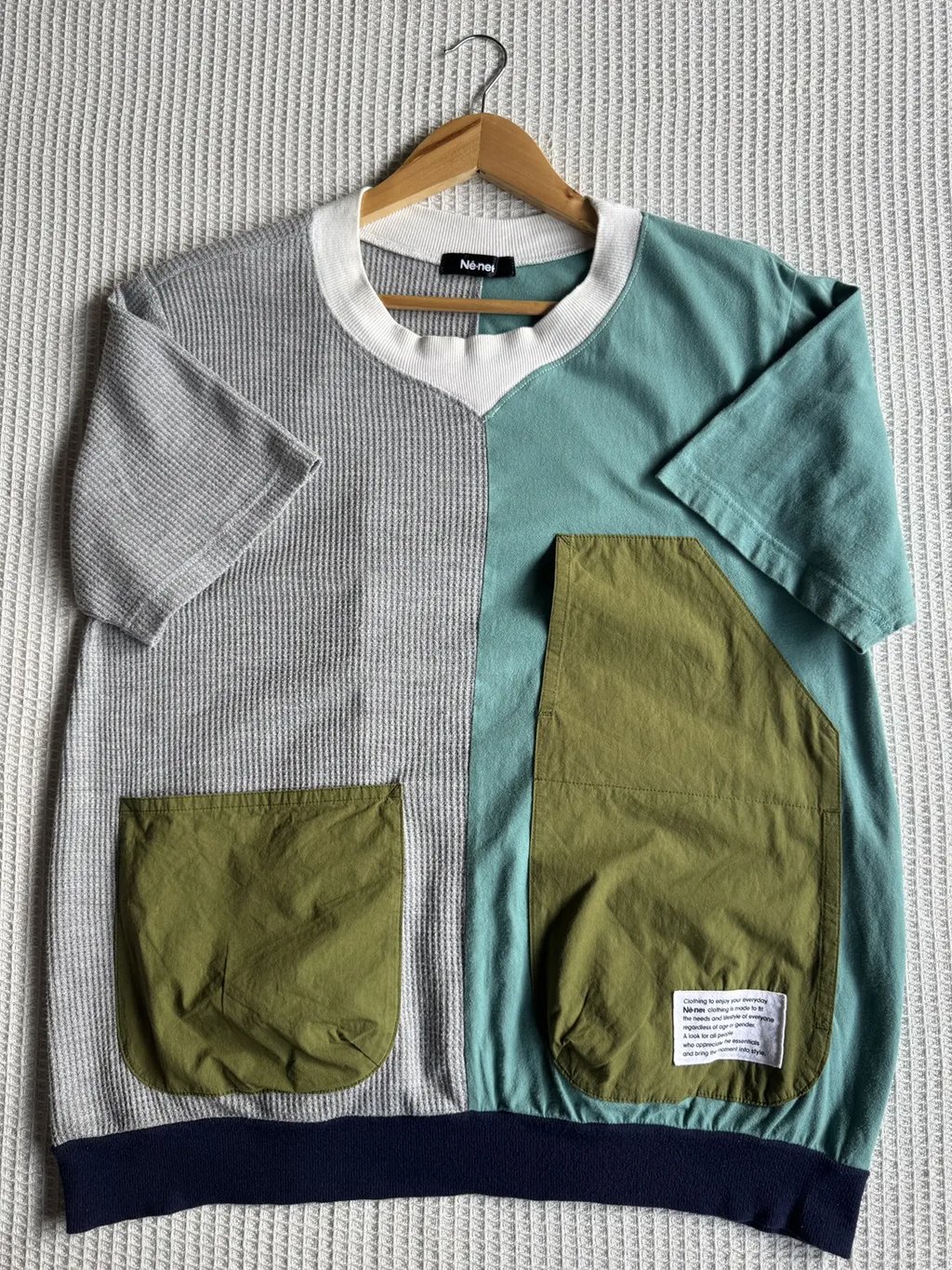 Rarestvtg Ne-Net Split Pocket Tactical Shirt Issey Miyake in Green, Men's