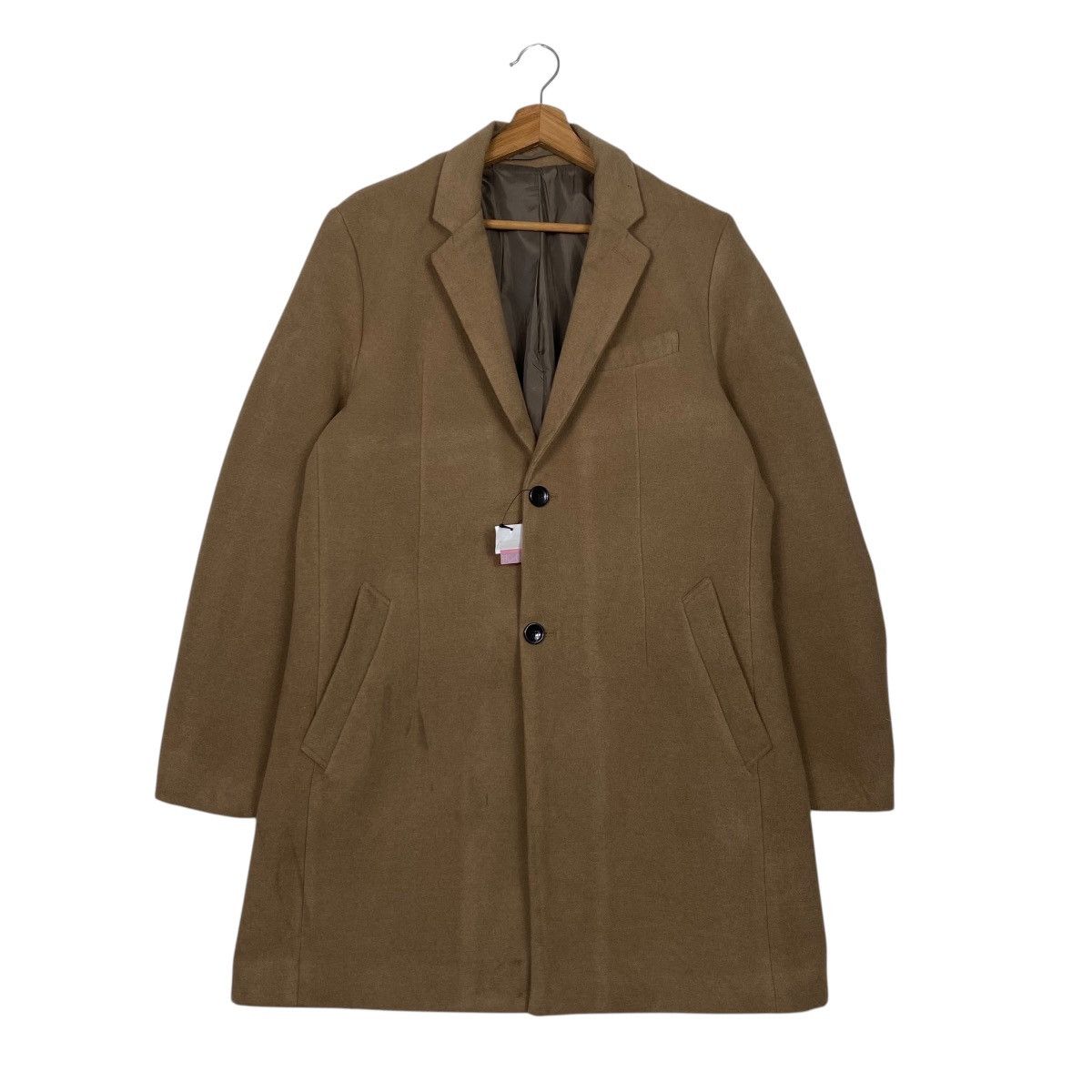 Semanticdesign Semantic Design Overcoat in Brown, Men's (Size XL)