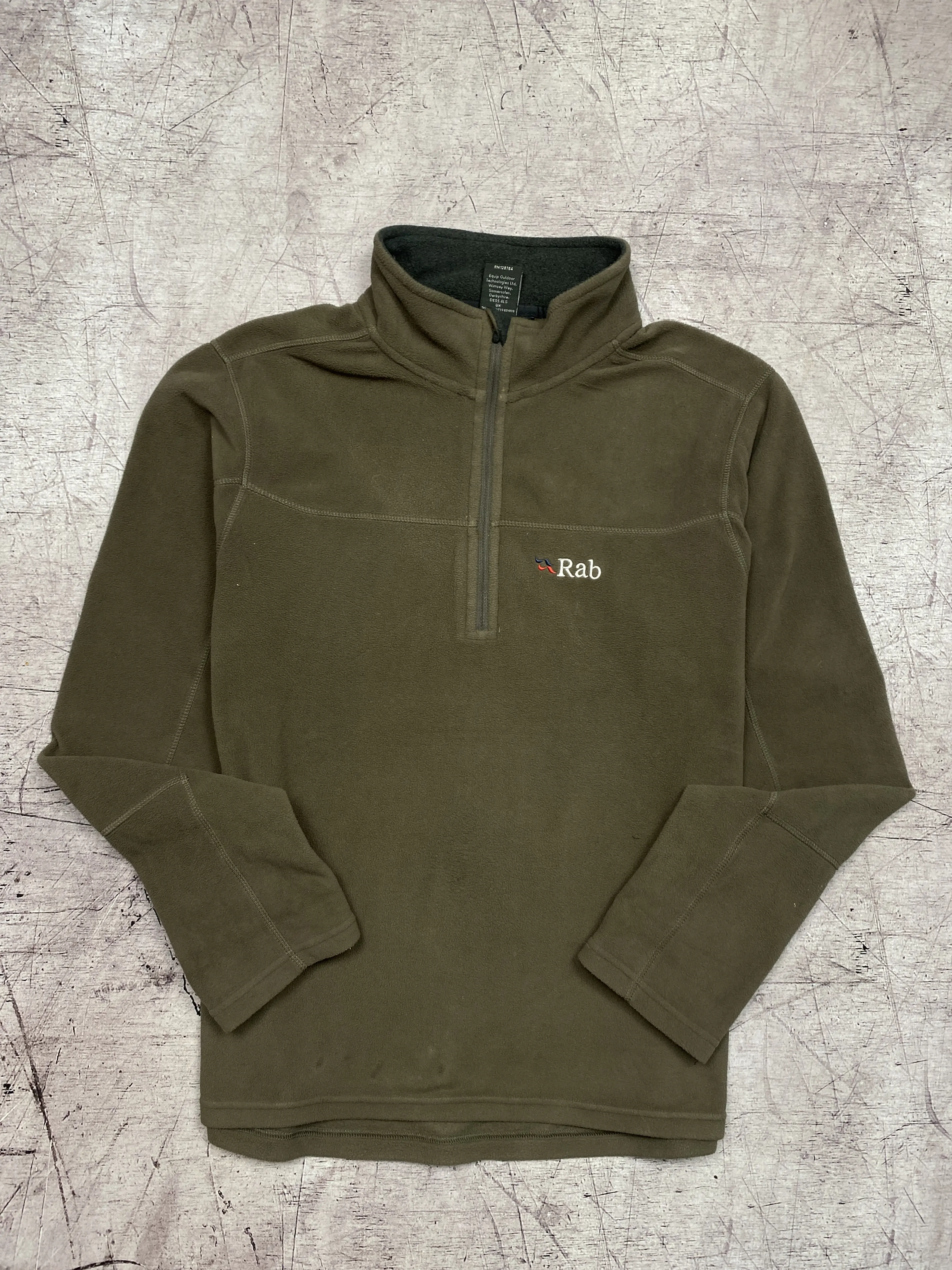 Rab Mens 1\4 Zip Fleece Jacket (Size Large)