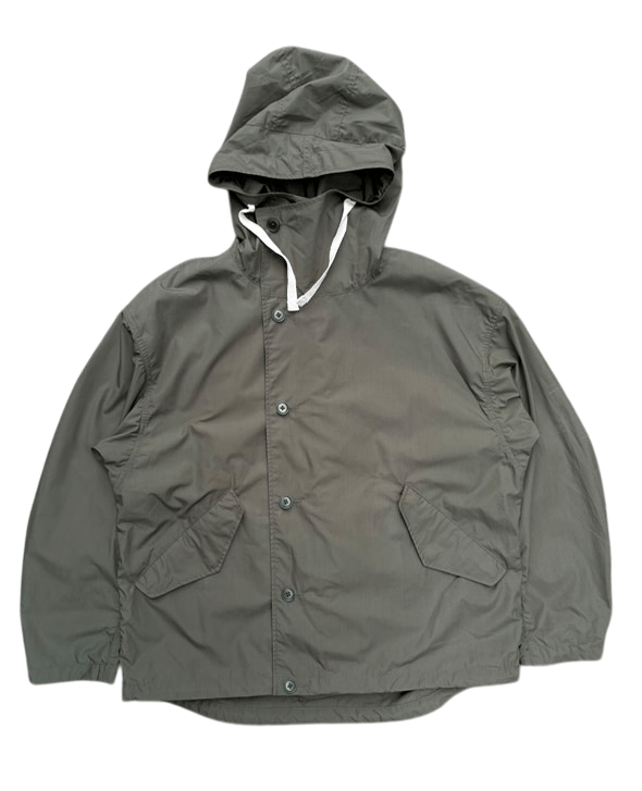 Nanamica Hooded Jacket Suaf370 in Green, Men's (Size Small)
