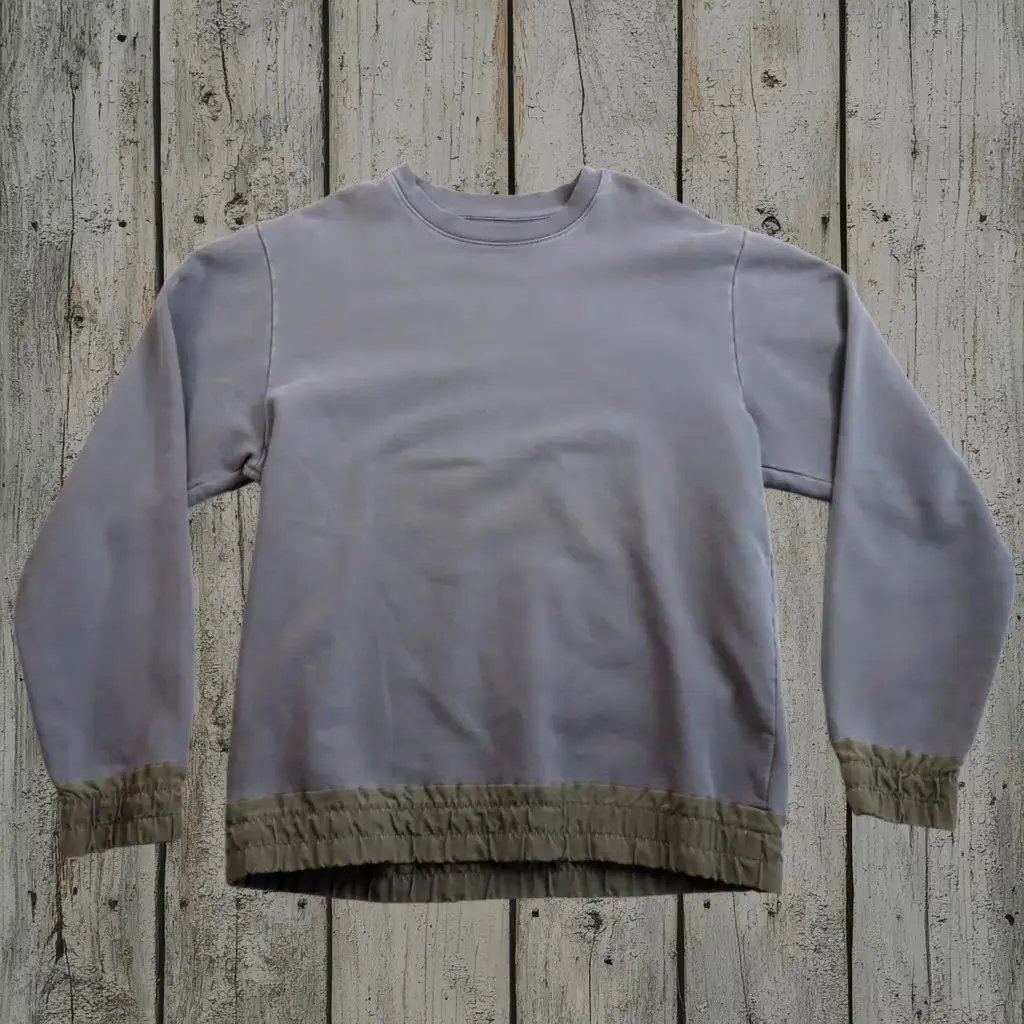 Feature Sweatshirt Mens Large Gray Knit Crewneck Pullover Usa All Things Good, Men's