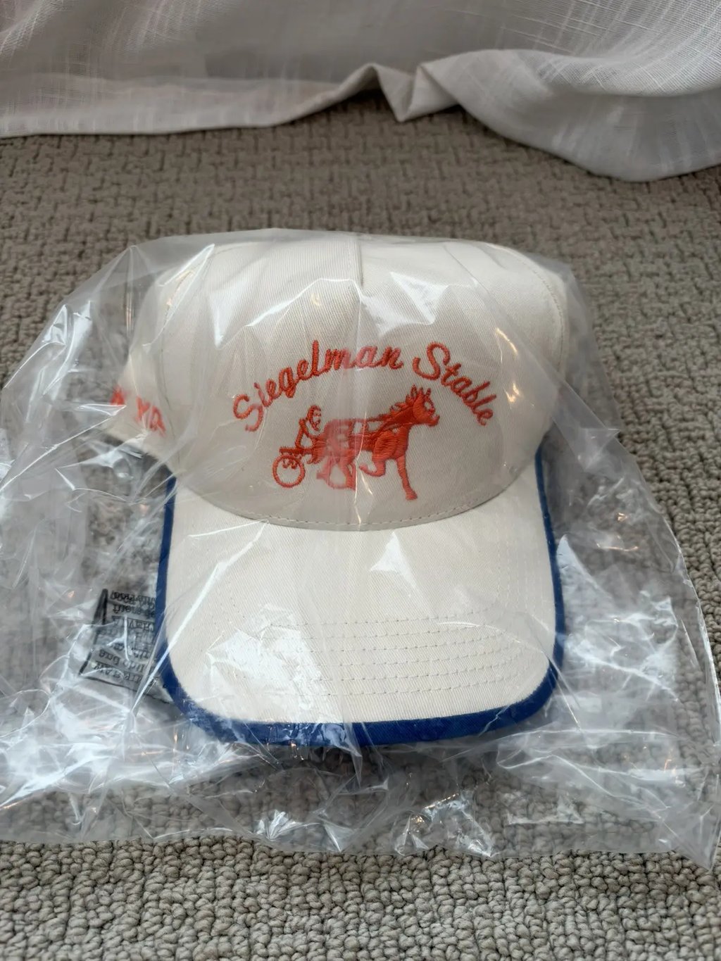 Siegelman Stable X New York Knicks 2026 Champions Hat Os in Beige, Men's