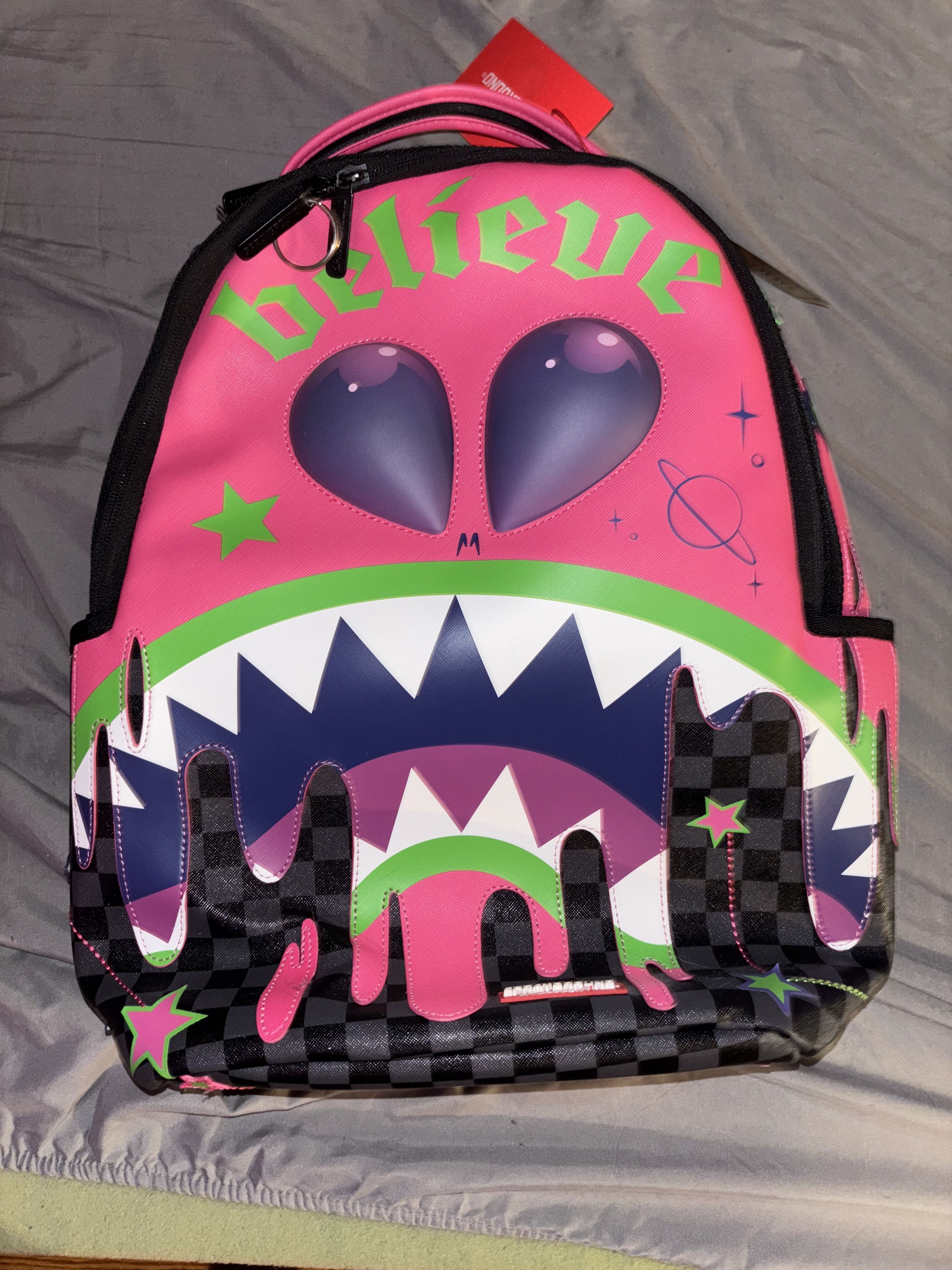 Sprayground Believe Dlxv Backpack Limited Edition - Pink, Men's
