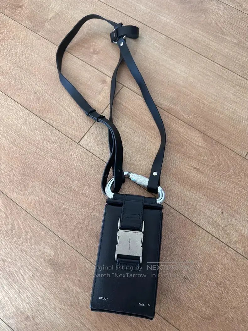 Heliot Emil Black Cowhide Crossbody Bag I, Women's