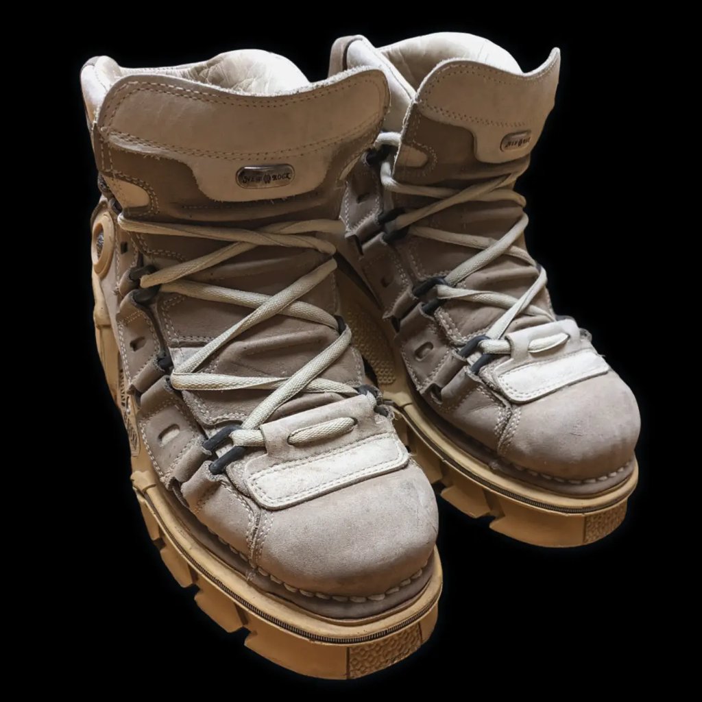 Tan / Beige / Cream Vintage Archive New Rocks in Brown, Men's (Size 10.5)