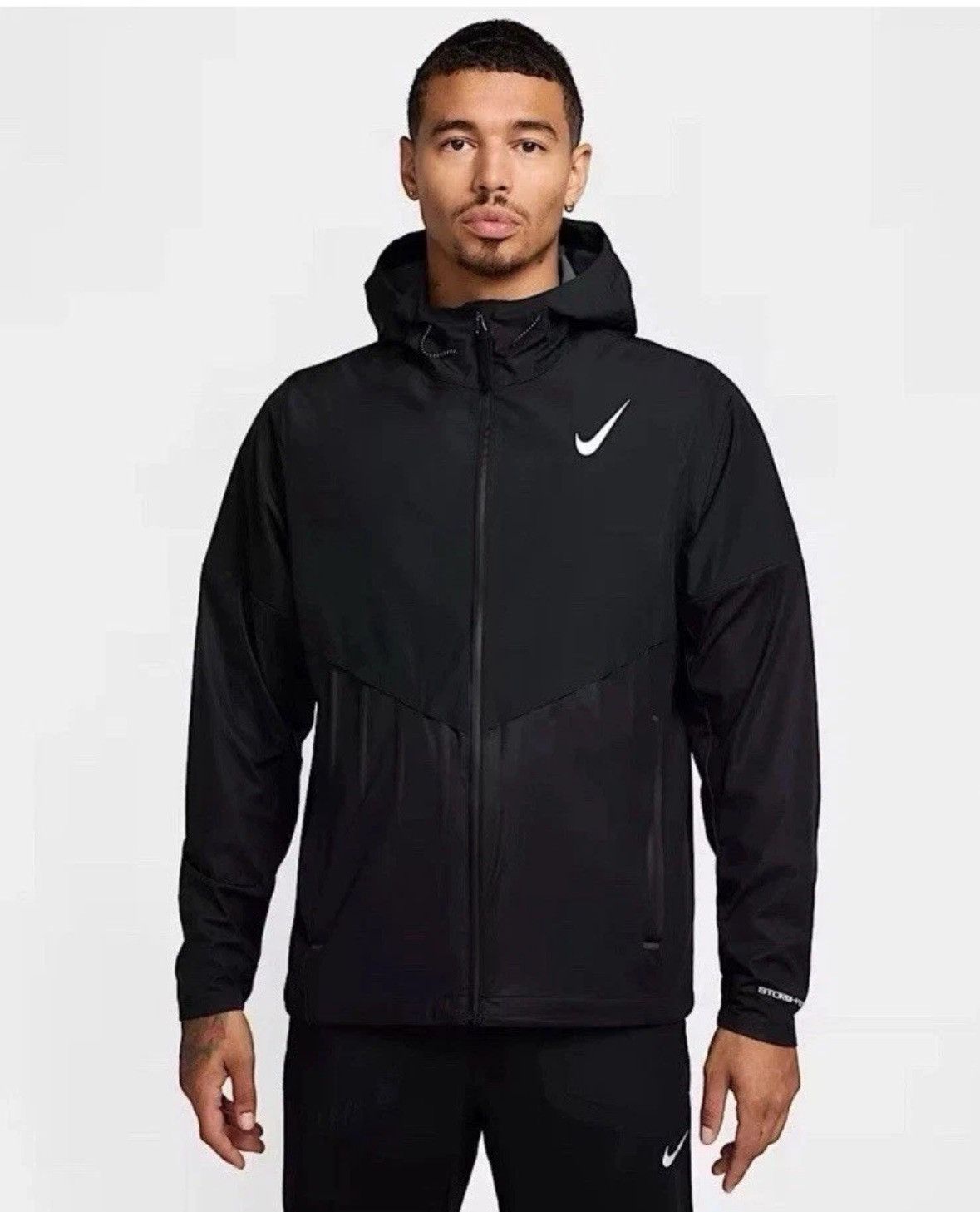 Nike Aeroswift Storm-Fit Aerogami Running Fz9039-010 Size M in Black, Men's