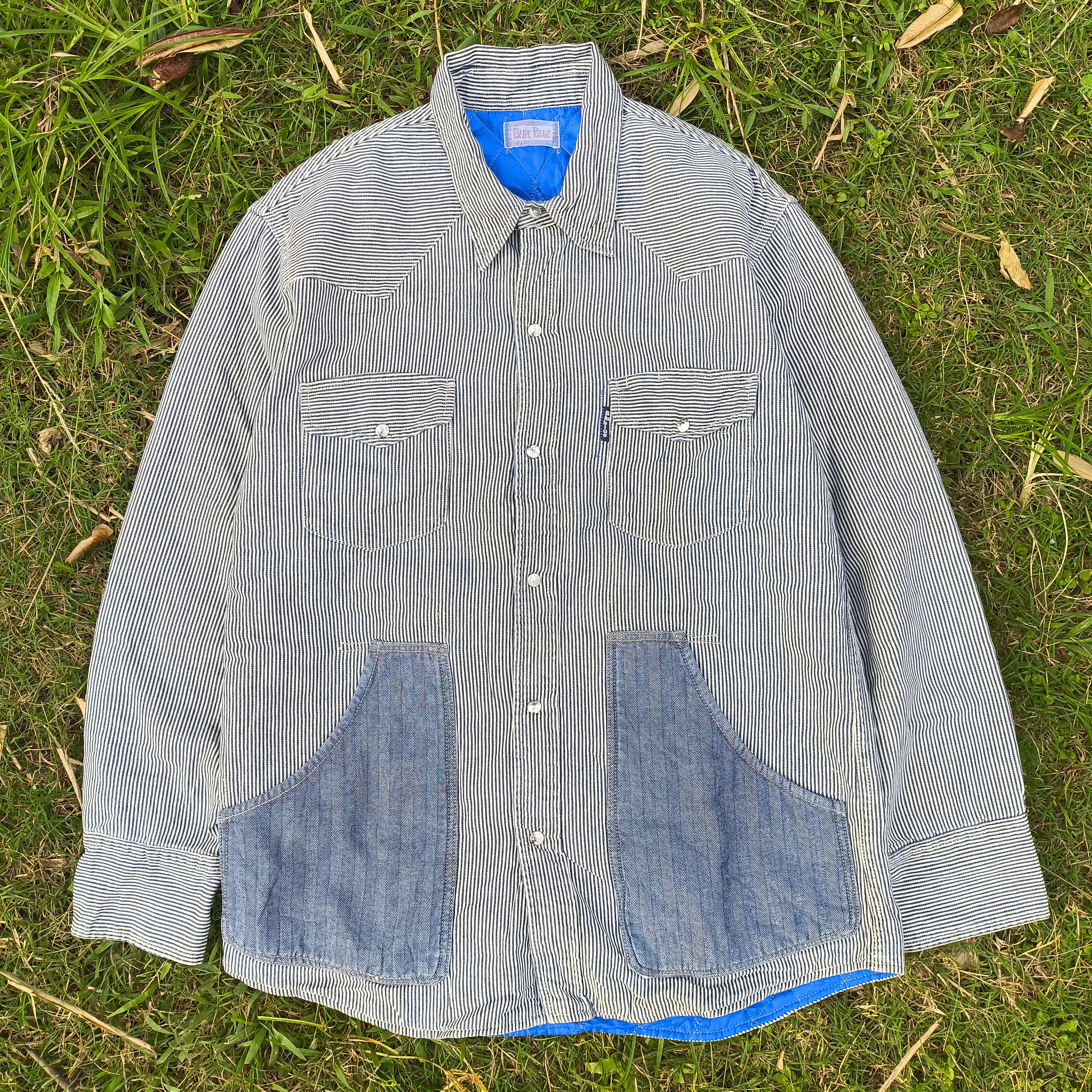 Blue Blue Japan Hickory Jacket, Men's (Size Medium)