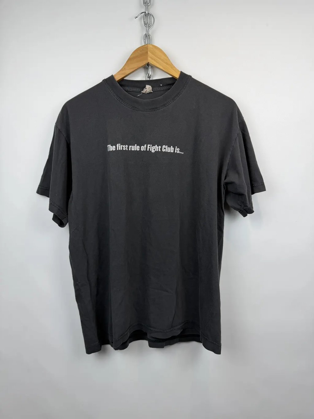 90s Fight Club Promo Shirt Tyler in Black, Men's