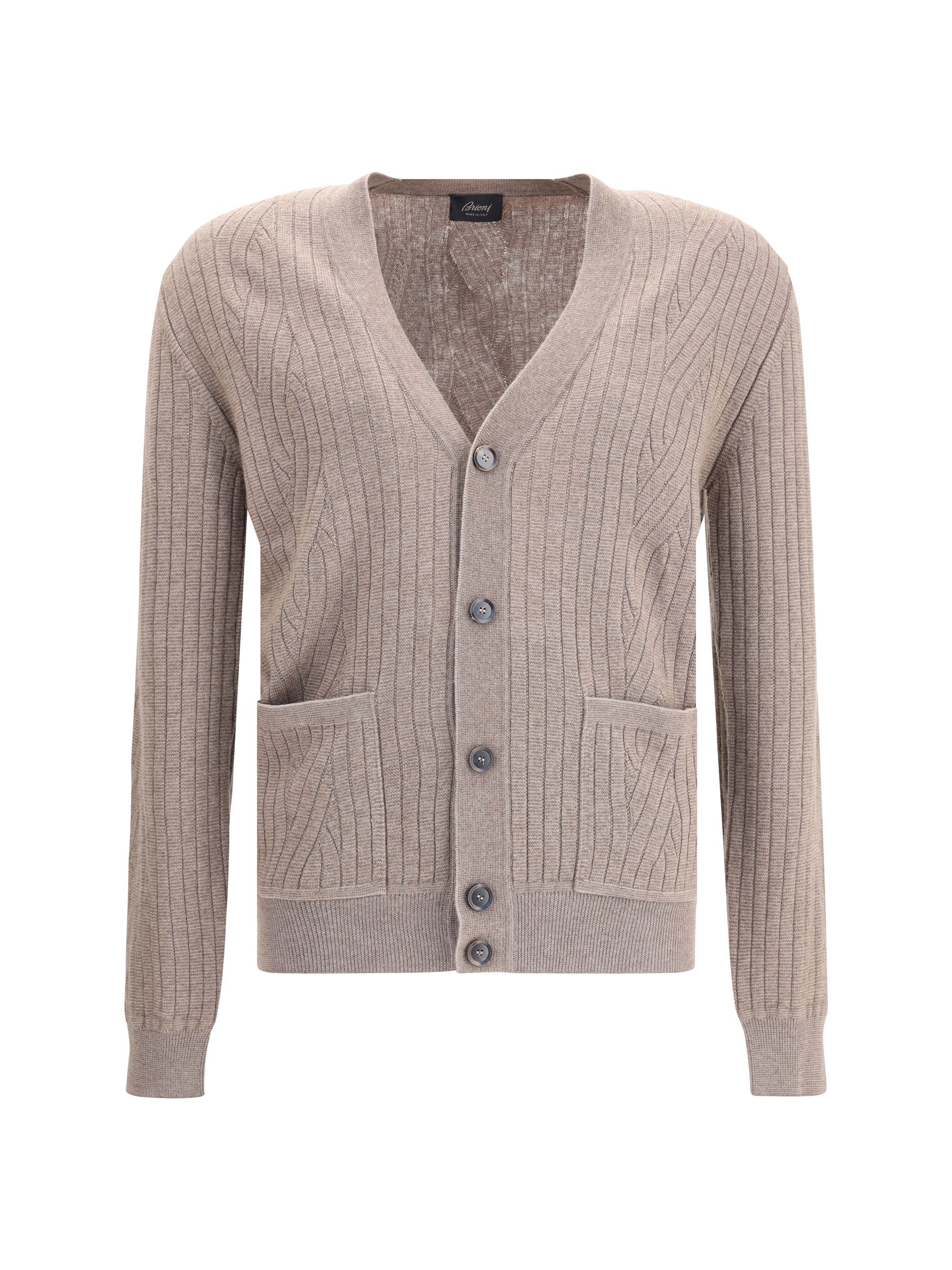 Brioni Wool Cardigan, Men's (Size Medium)