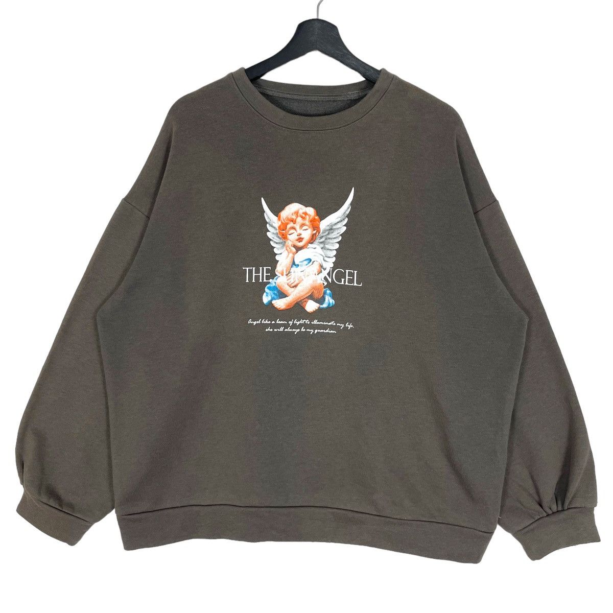 Cartoon Network Vintage The Sunangel Sweatshirt Jumper Crewneck in Grey, Men's (Size XL)
