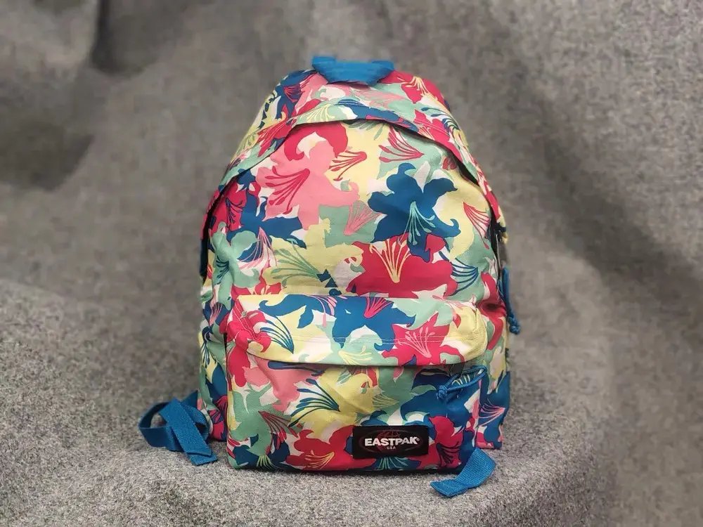 Vintage Eastpak Unisex Padded Pak'r Backpack Multicolor Autentic 620, Men's
