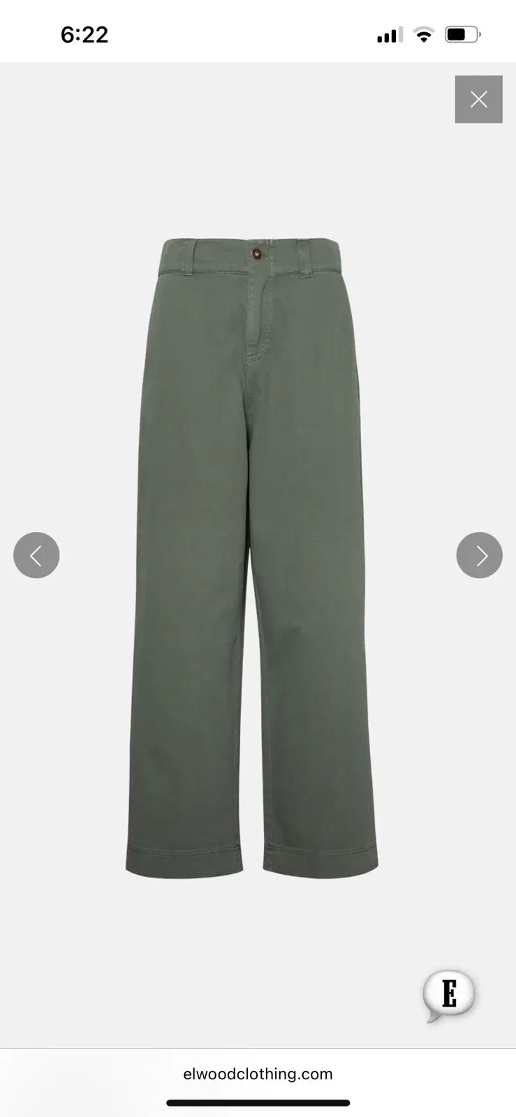 Elwood Everyday Pant Forest Green, Men's (Size 32)