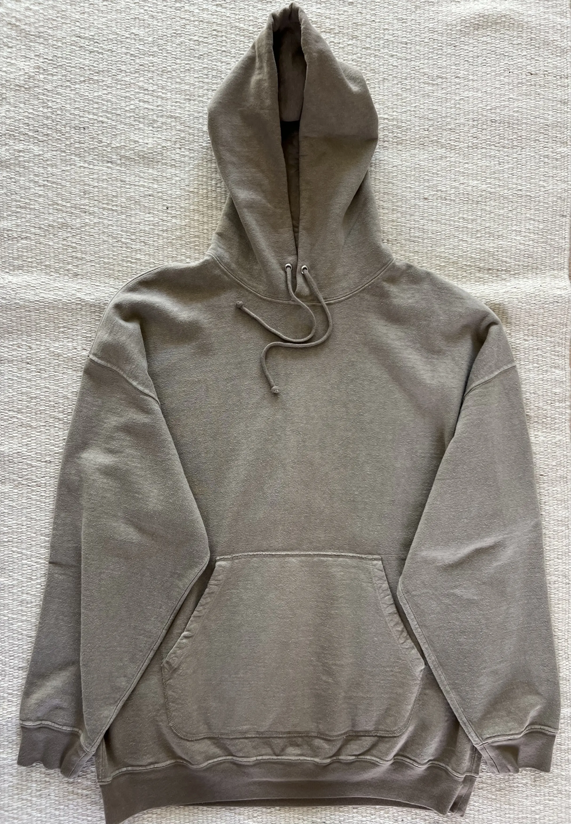 Evan Kinori X Lady White Hoodie Clay in Beige, Men's (Size Large)