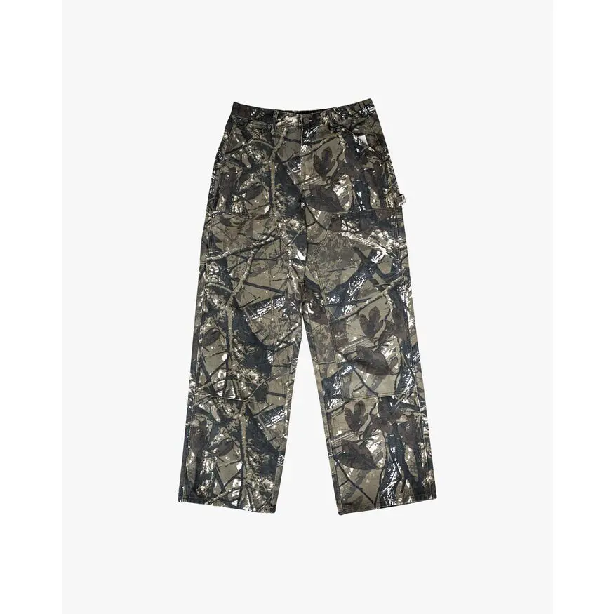 Eptm Cotton Canvas Camo Carpenter Pants - Hunter Camo Xxl 38 in Green, Men's