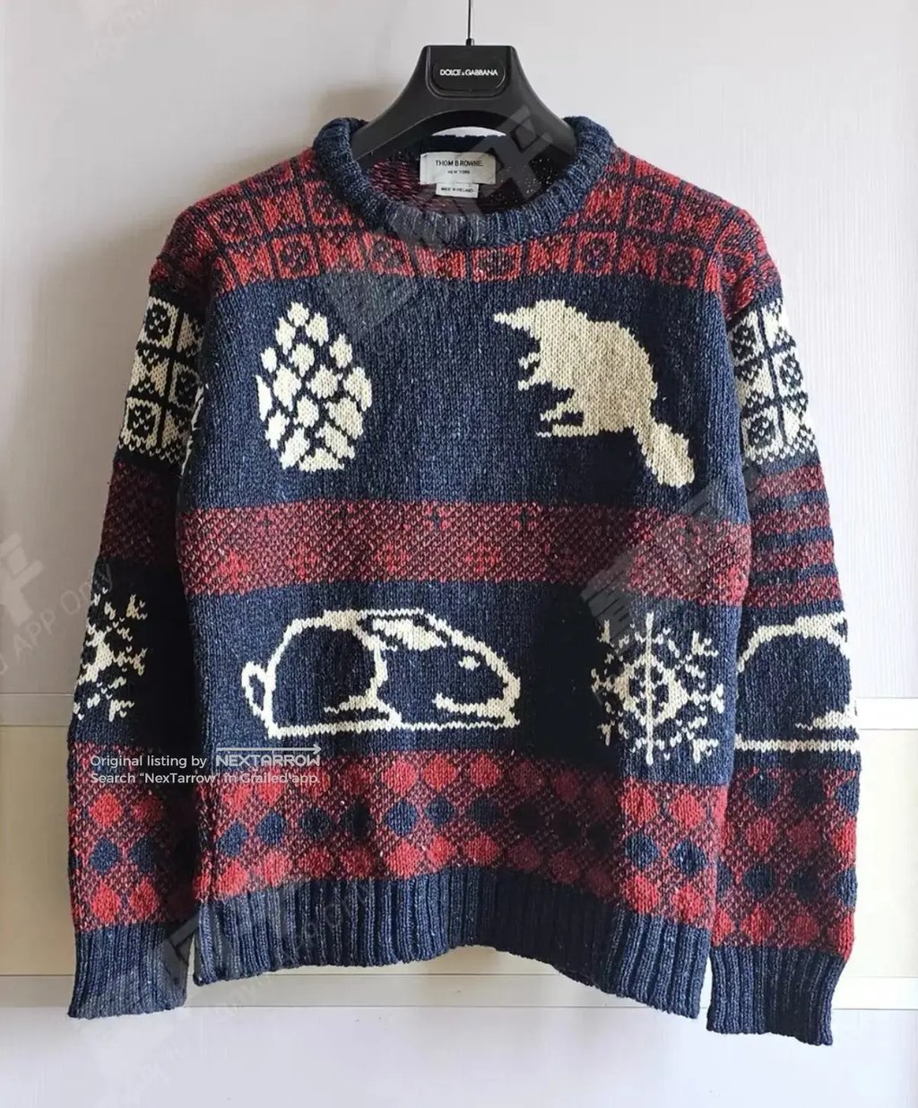 Thom Browne Sweater Kkkk32608, Men's (Size Xxl)