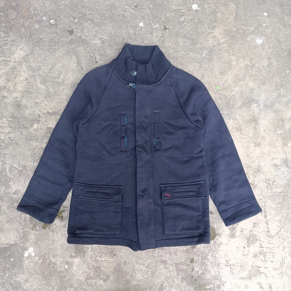 Vintage Blue Blue Arigato Jacket Zip Up, Men's (Size M)