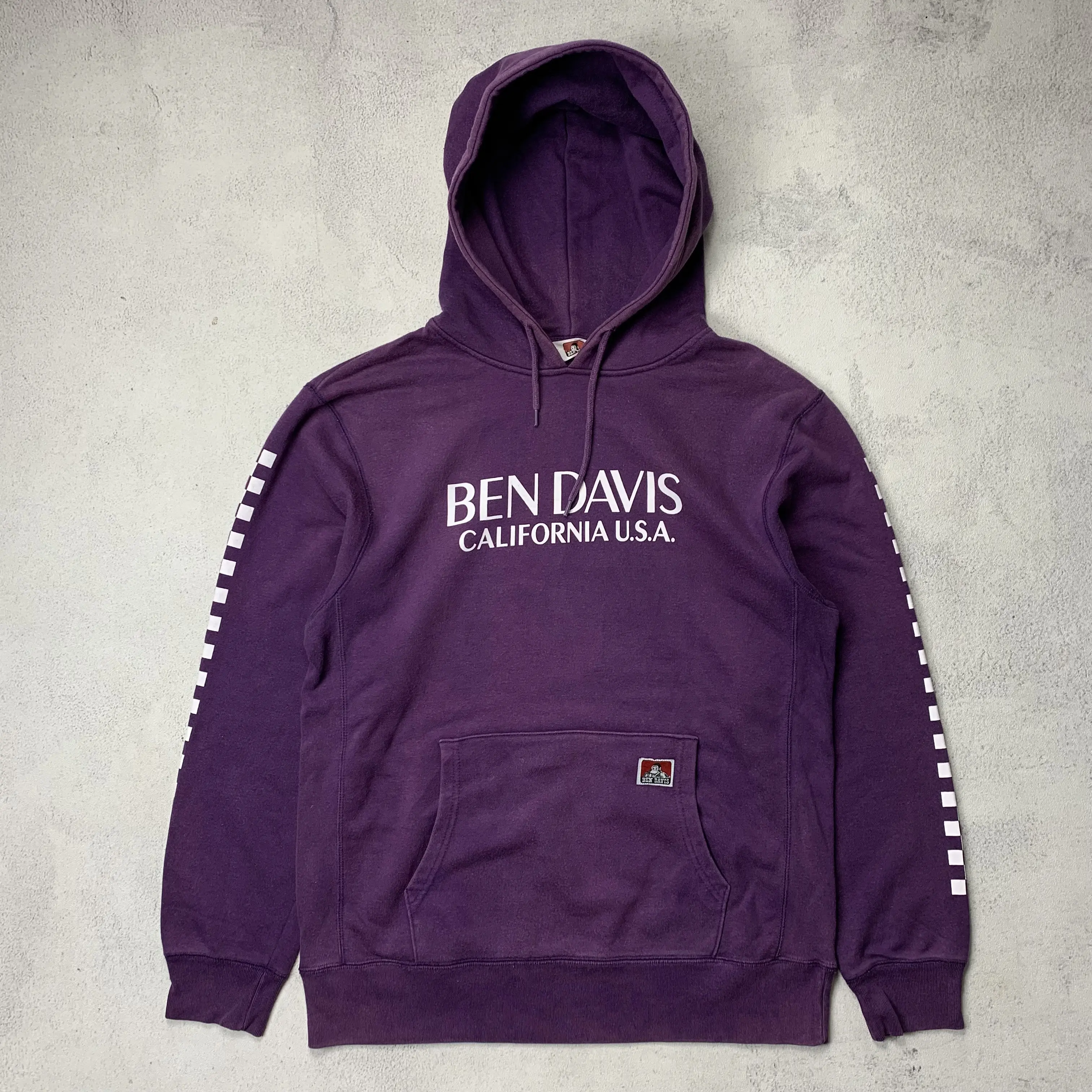 Ben Davis Pullover Hoodie in Purple, Men's (Size Large)