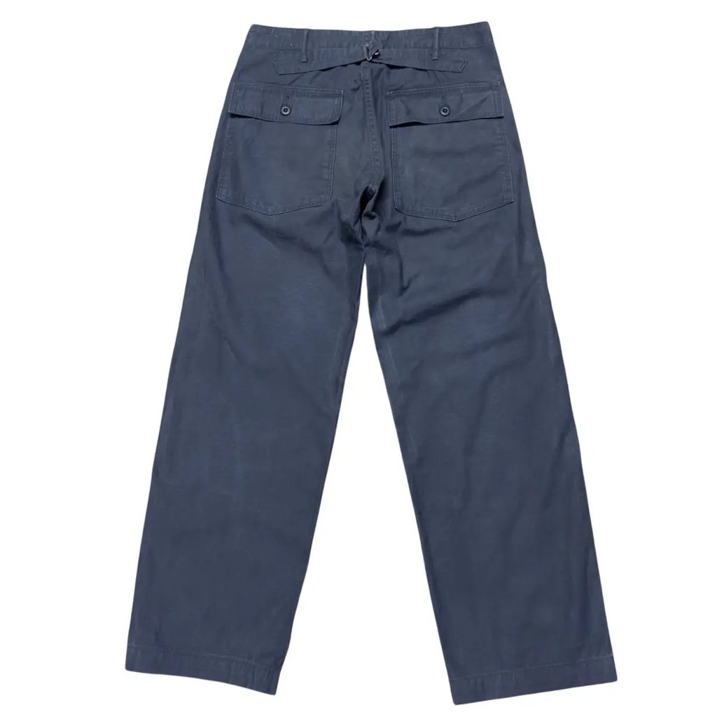 Orslow Military Fatigue Pants Buckle in Blue, Men's (Size 31)