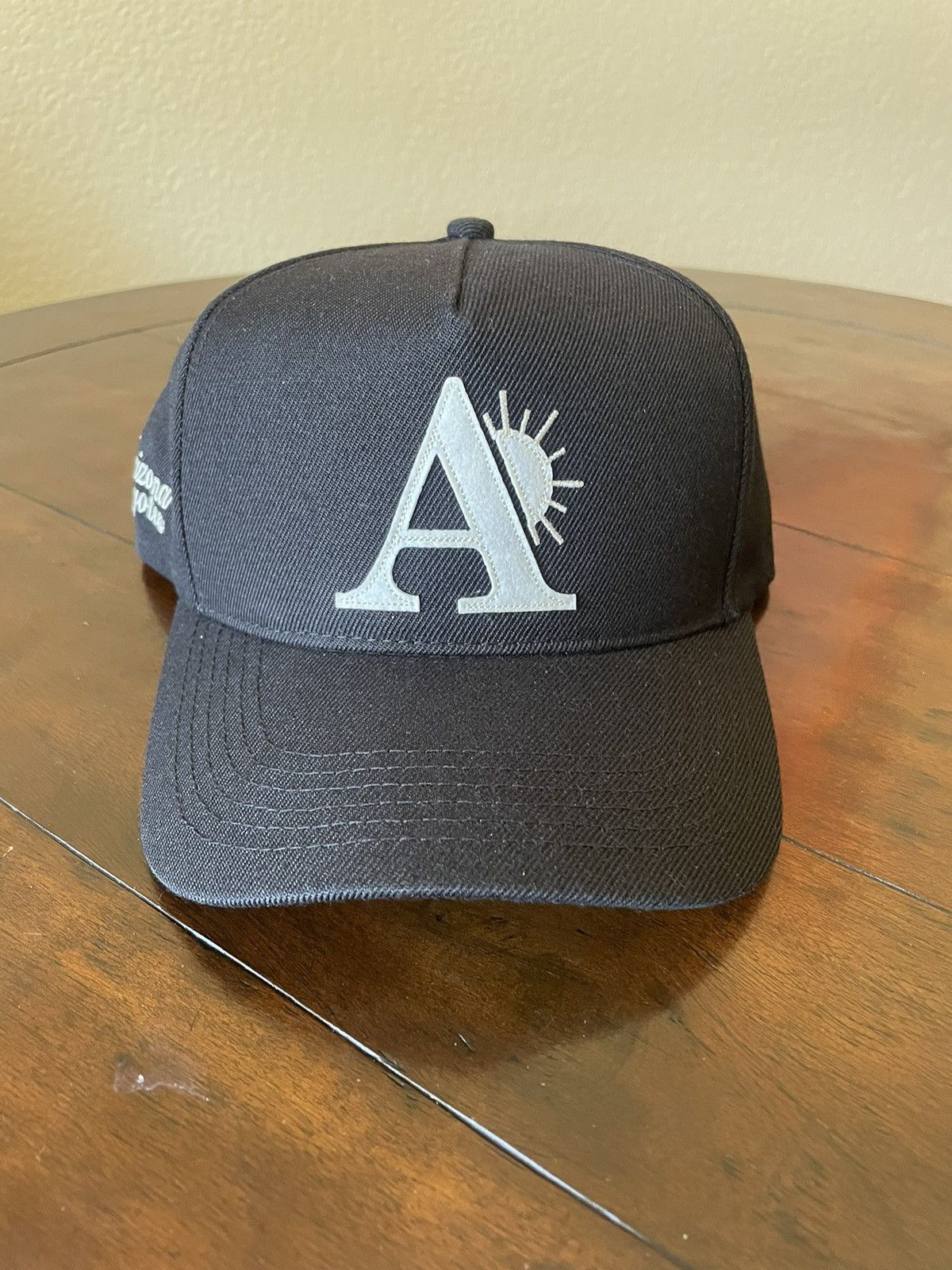 Rhude X Arizona Coyotes “A” Snapback in Black, Men's