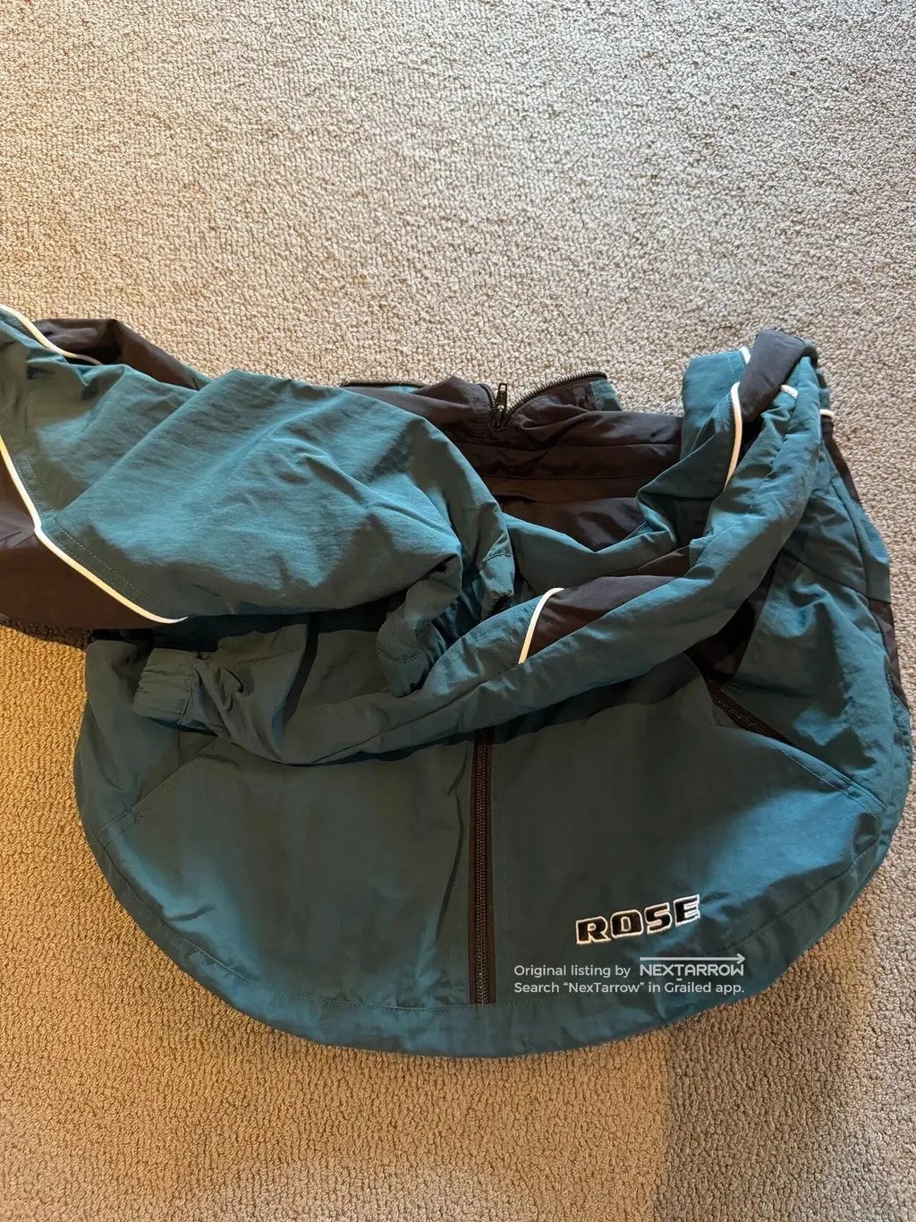 Martin Rose 24fw Green Shell Knot Bag Bbbb17/2608, Men's