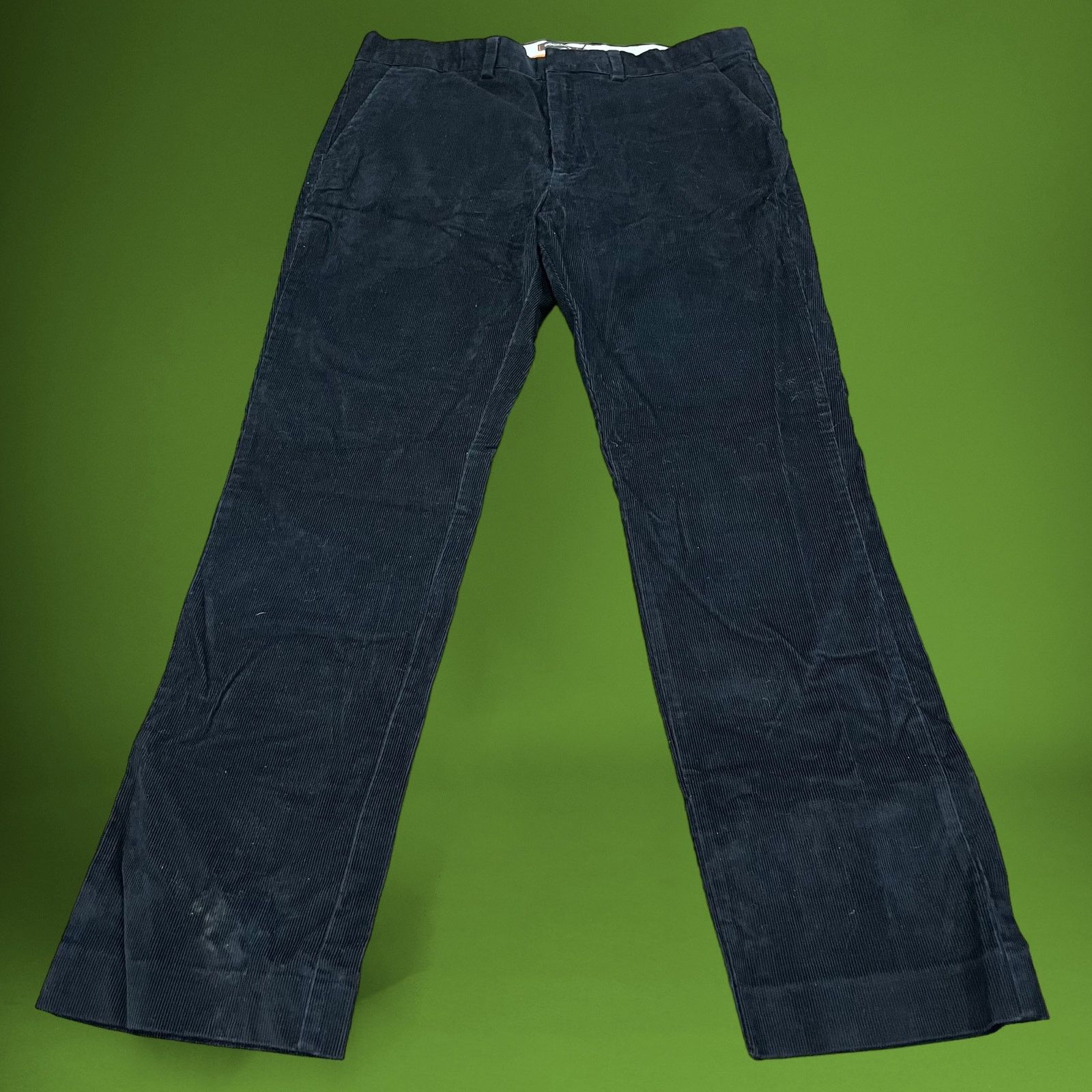 Vintage Docker’S D1 Corduroy Pants 36 X 32 Ribbed 70's Casual in Black, Men's