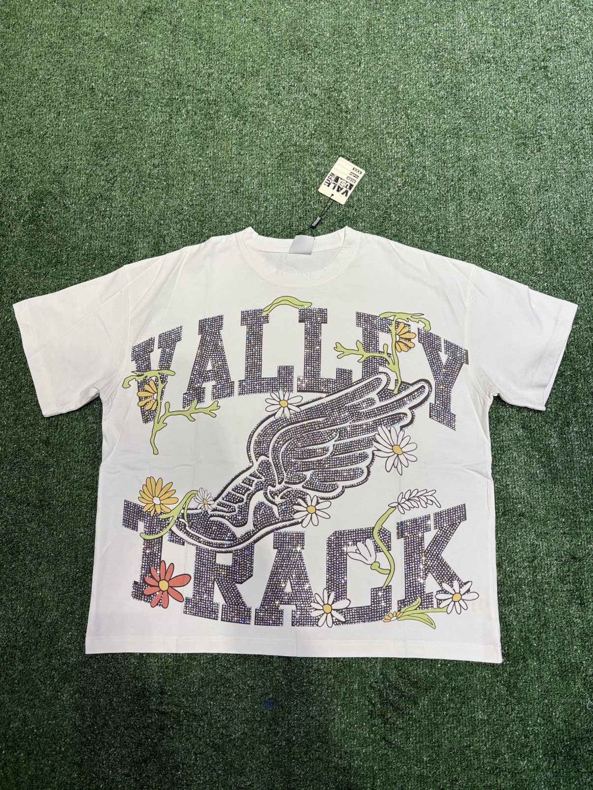 Vale Forever “Bling” Tshirt - Size XL - (White), Men's