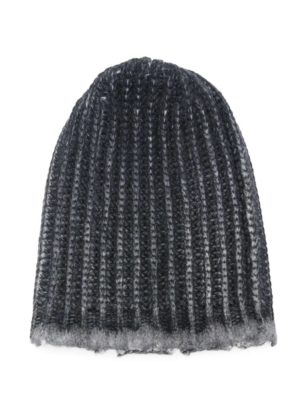 Avant Toi Hand Painted Corn Cob Stitch Hat With Destroyed Effect, Men's