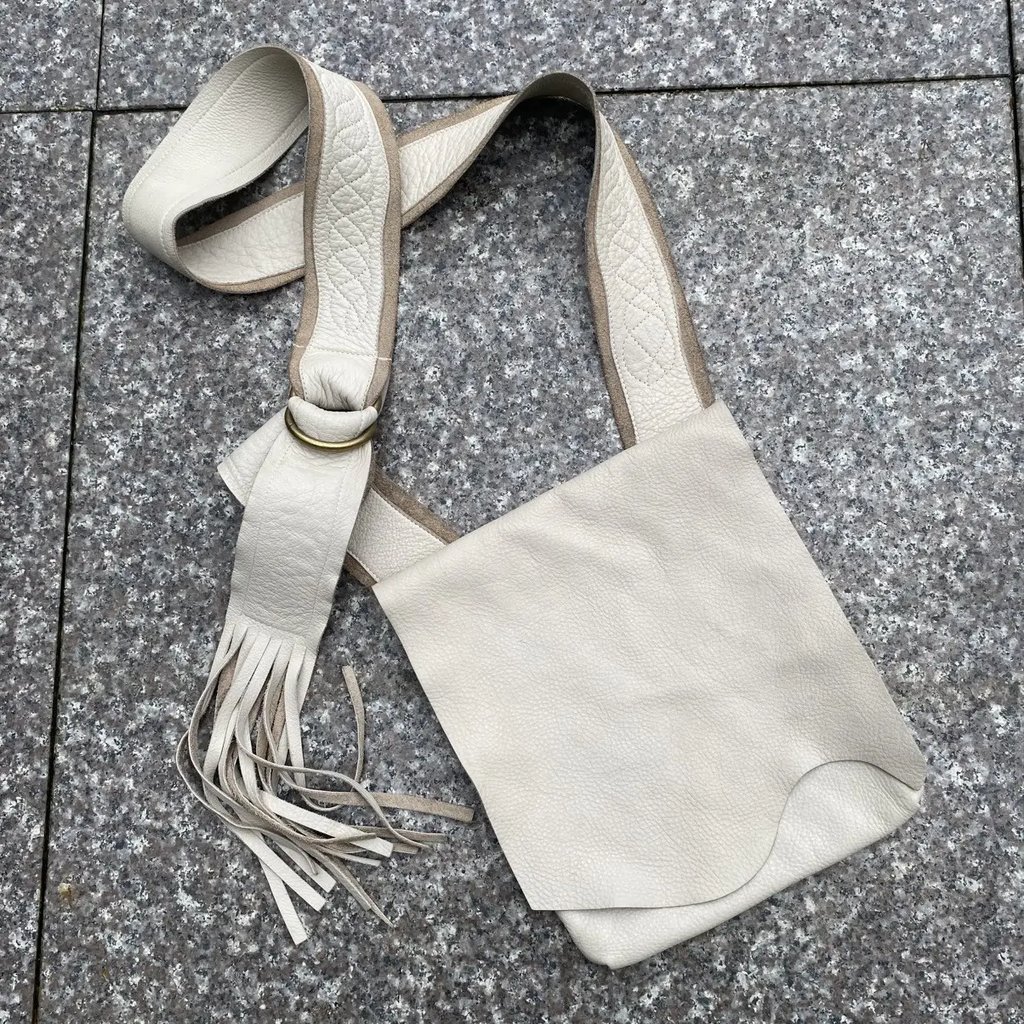 Molly G Crossbody Bag in White, Women's