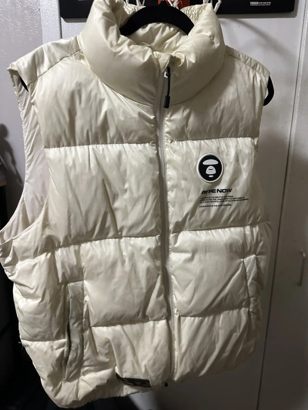 Aape By A Bathing Ape in White, Men's (Size Large)