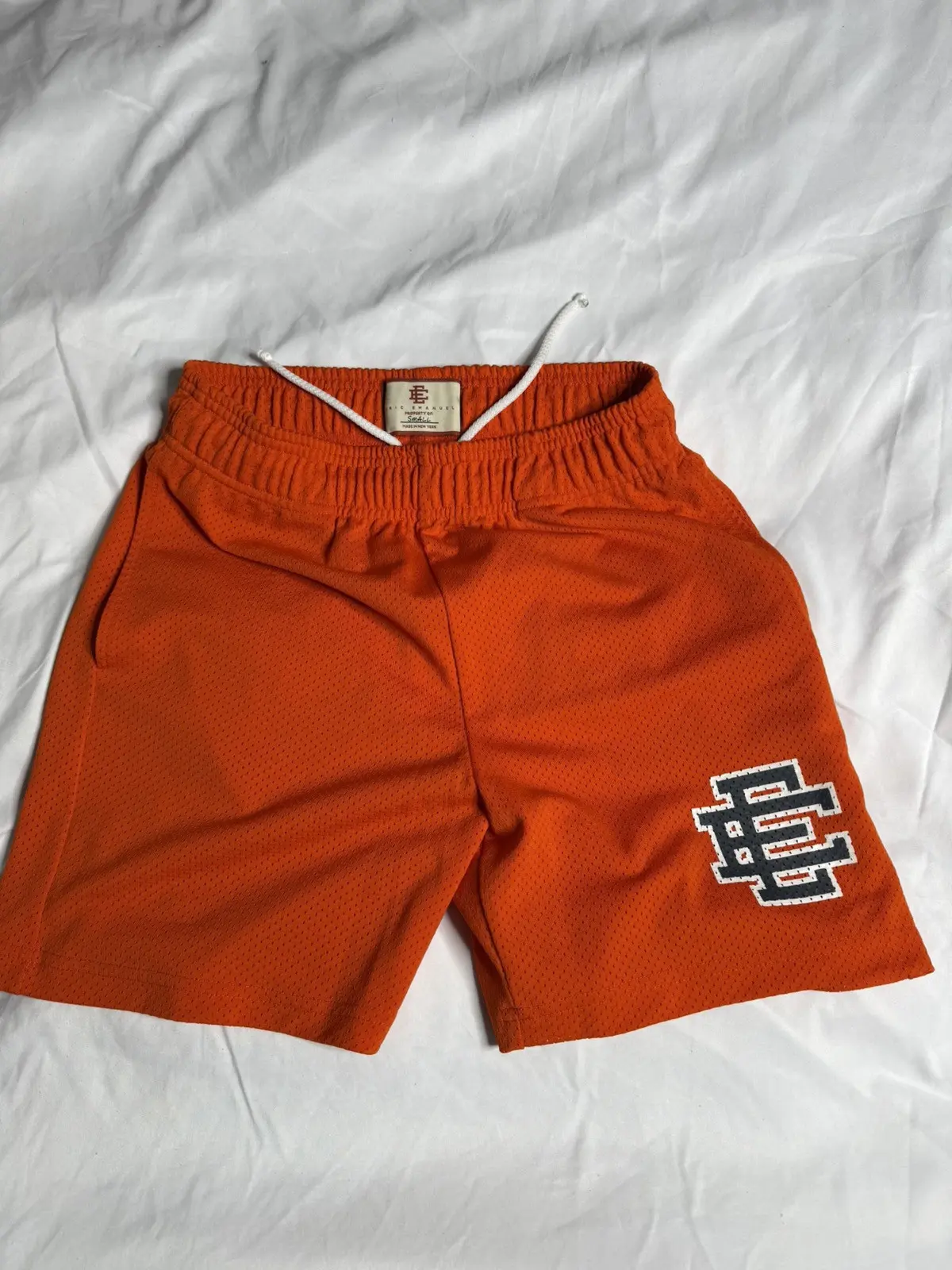 Eric Emanuel Shorts in Orange, Men's (Size 30)
