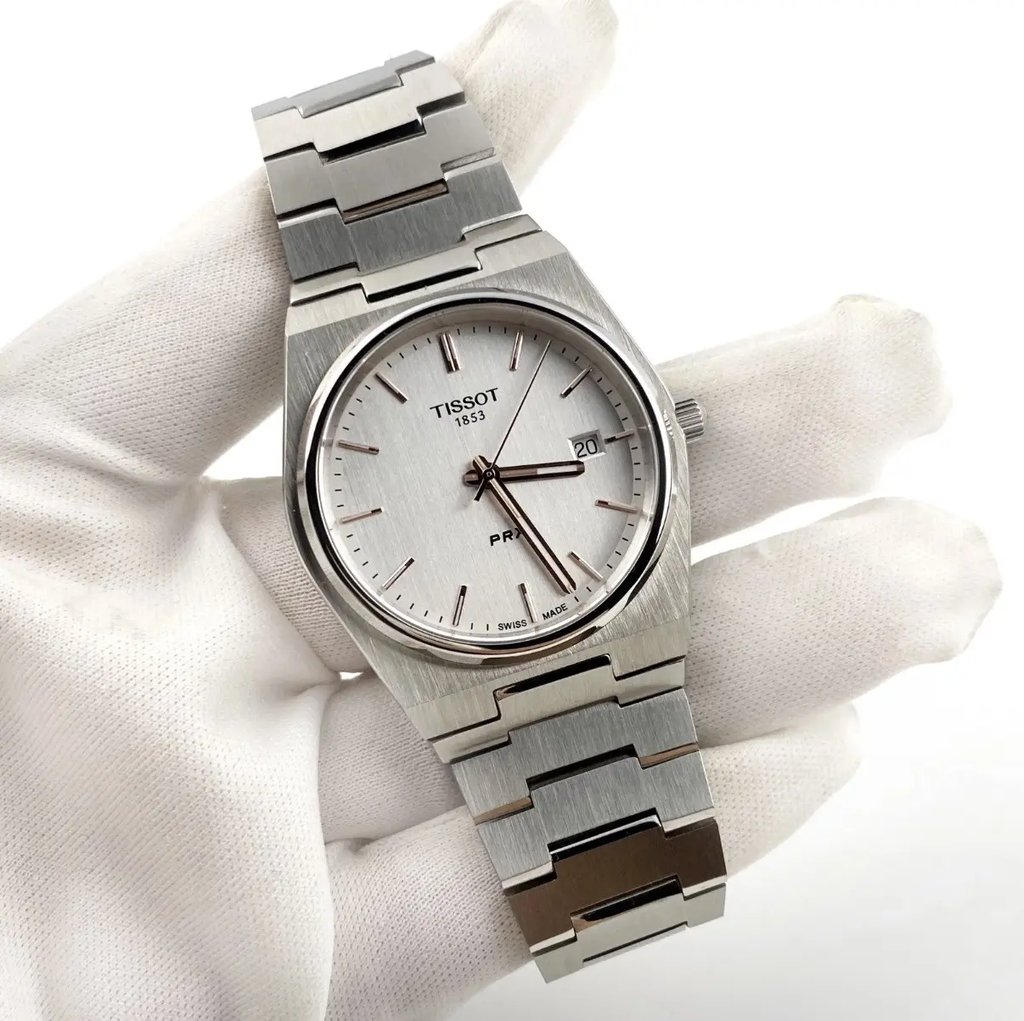 Tissot Prx 40mm in Silver, Men's