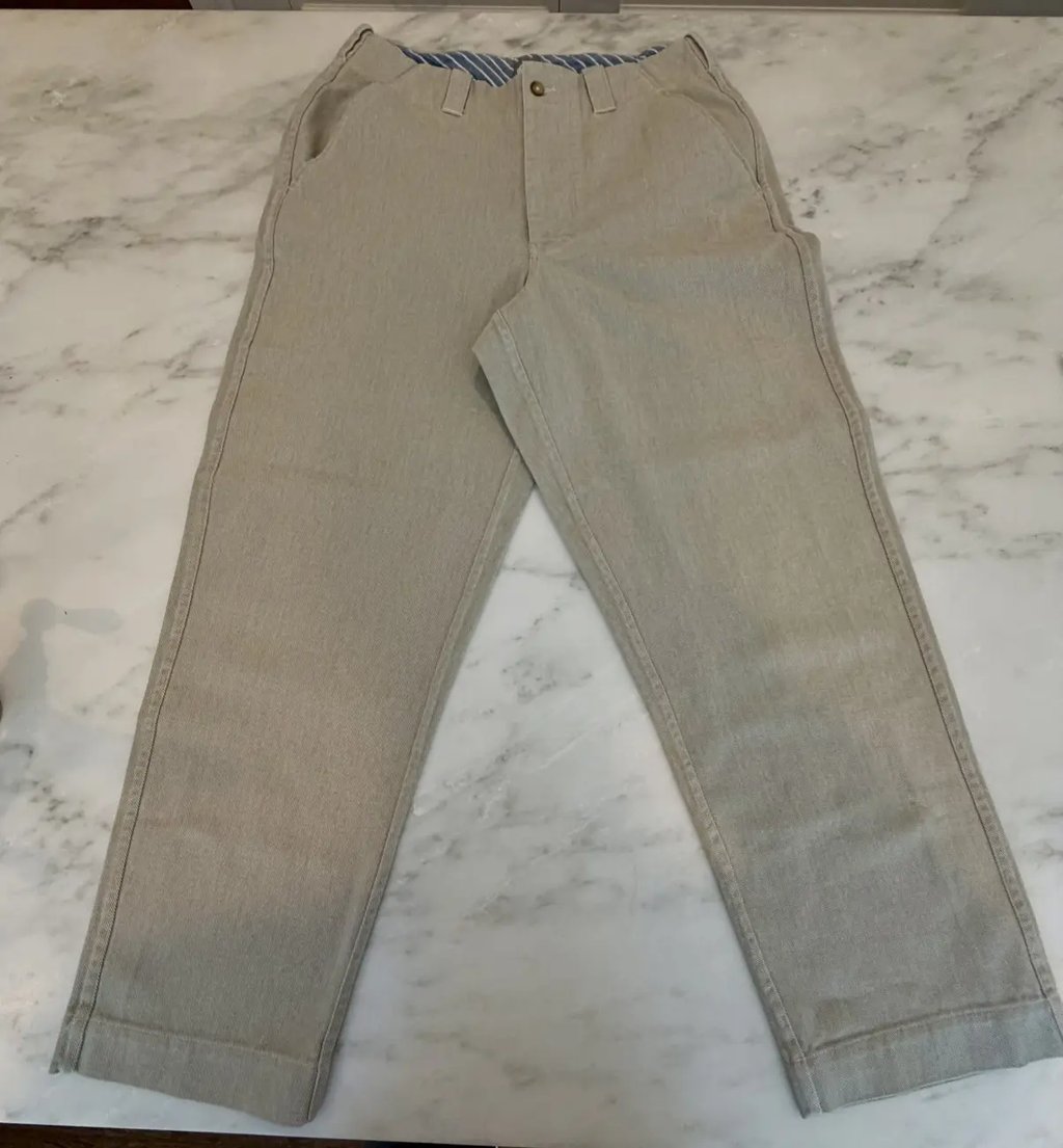 18 East Rossi Chino Ecru Size M in Beige, Men's (Size 32)