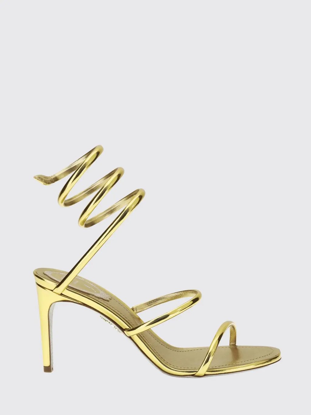 Rene Caovilla Heeled Sandal Woman Gold, Women's (Size 6)