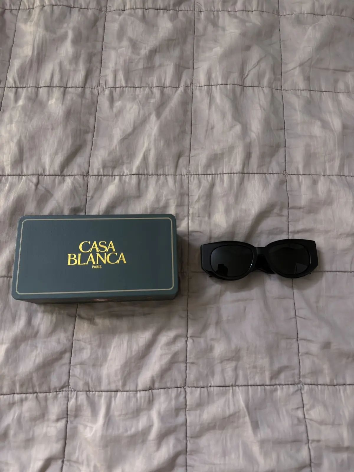 Casablanca Acetate Frames in Black, Men's