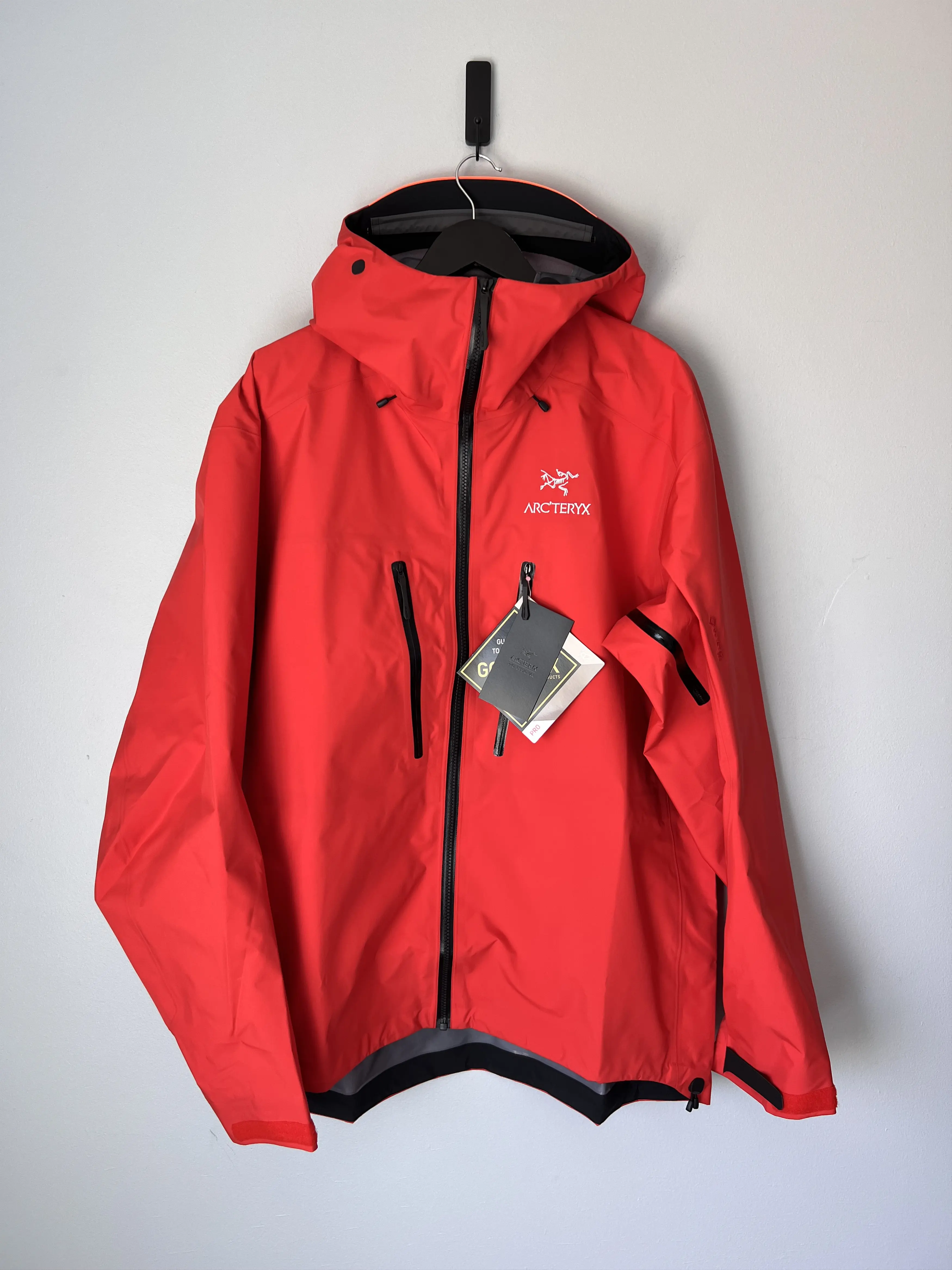 Arcteryx Arc'teryx Pro Alpine Guide Jacket In Dynasty Ii Red, Men's (Size XL)