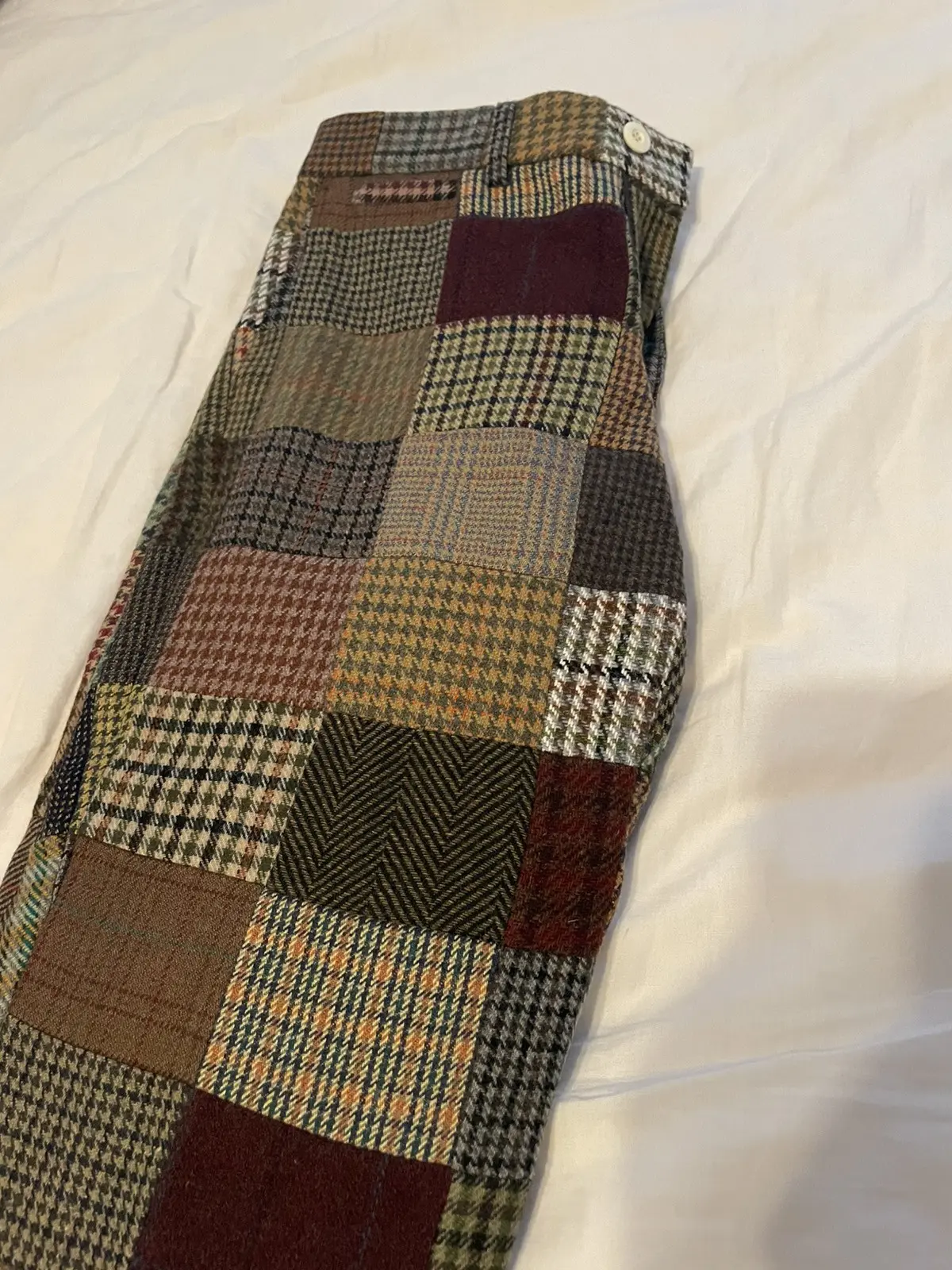 Rowing Blazers Patchwork Wool Trousers, Men's (Size 30)