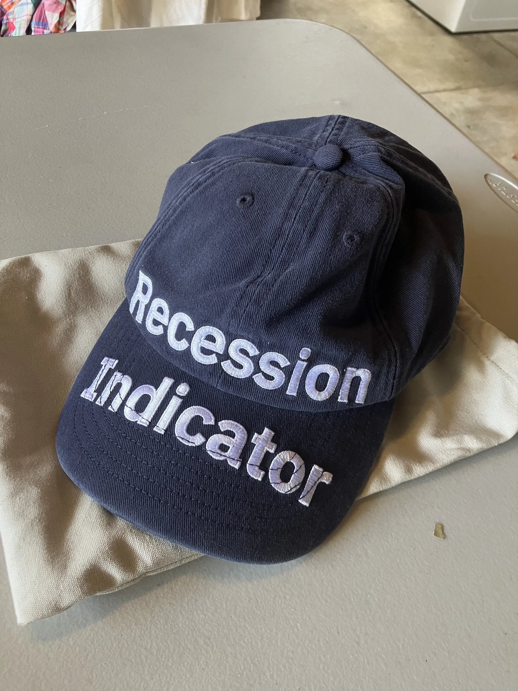 Kap Company - Recession Indicator Cap in Blue, Men's