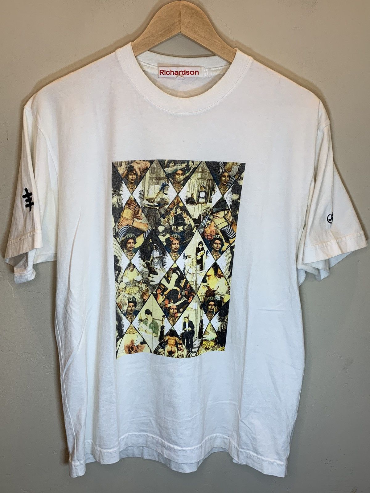 Richardson Genesis Breyer P-Orridge Genetic Fear Shirt in White, Men's (Size Large)