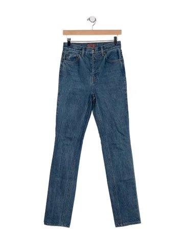 Aflalo High-Rise Straight Leg Jeans