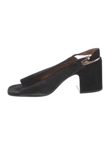 Nomasei Suede Slingback Sandals