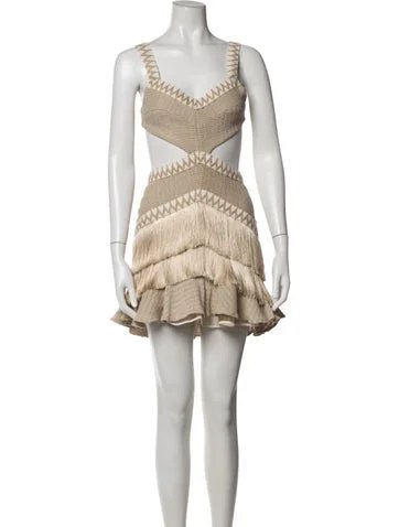 PatBO Patterned Mini Dress w/ Tags